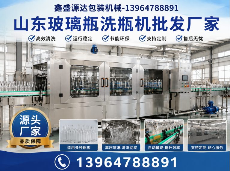 诸城市山东玻璃瓶洗瓶机批发厂家展示图